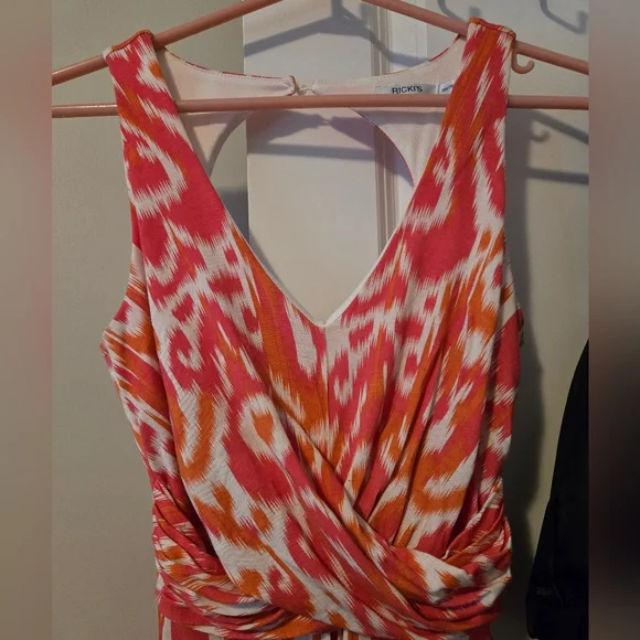 Vibrant Patterned Boho Dress - Picture 4 of 7